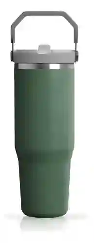 Termo Acero Inoxidable 900ml Flip Straw Antiderrames