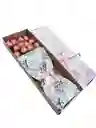 Flores De Rosas Rosadas En Caja X12 Unidades