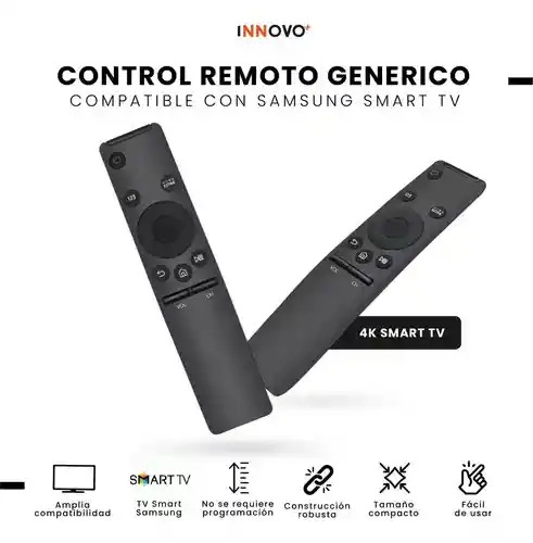 Control Remoto Universal Compatible Para Smart Tv Samsung Compatible Fácil Emparejamiento