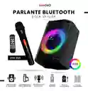 Parlante Bluetooth Volk 8 Rgb Con Micrófono Tws Recargable Control Remoto 8000w Pmpo