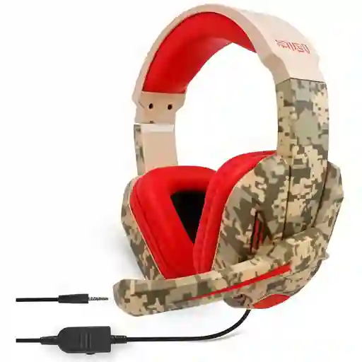 Auriculares Gamer Camuflados