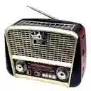 Radio Retro Portátil Beckplay Bp-r103bts 3 Bandas Con Bluetooth, Panel Solar Y Usb