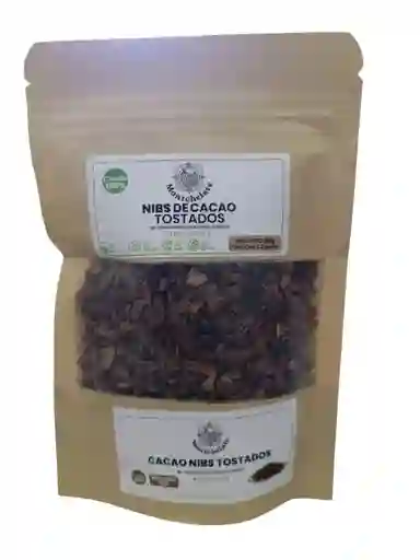 Nibs De Cacao Tostados 100% Cacao Sin Azucar Por 60 Gms Montchelate
