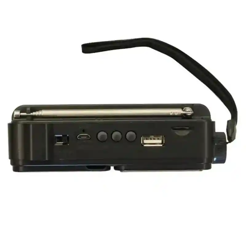 Radio Portátil Cmik Mk-154bt Bluetooth 3 Bandas Con Linterna Led Y Usb