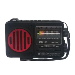 Radio Portátil Cmik Mk-154bt Bluetooth 3 Bandas Con Linterna Led Y Usb