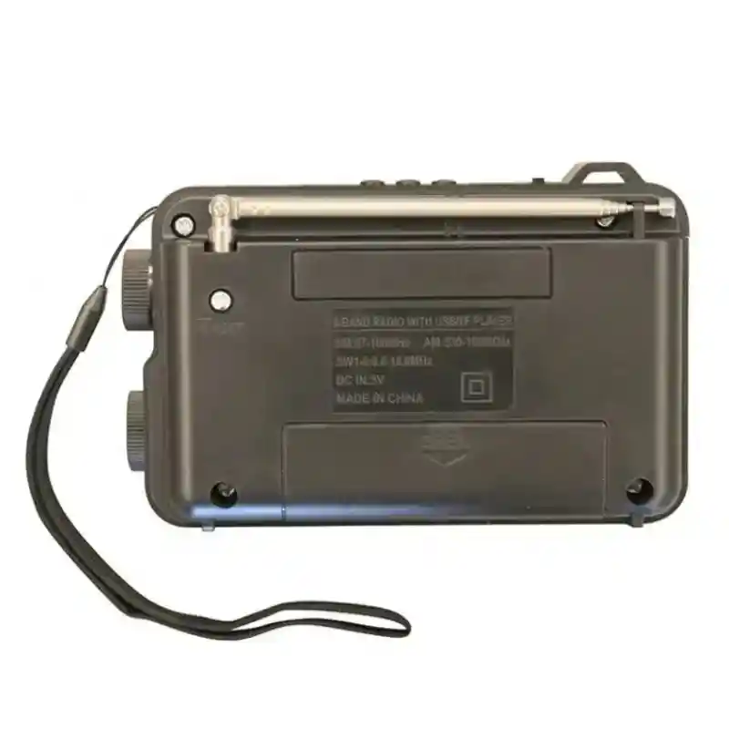 Radio Portátil Cmik Mk-154bt Bluetooth 3 Bandas Con Linterna Led Y Usb