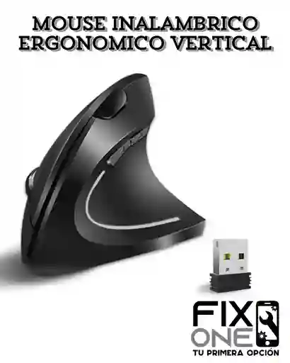 Mouse Inalambrico Ergonomico Vertical
