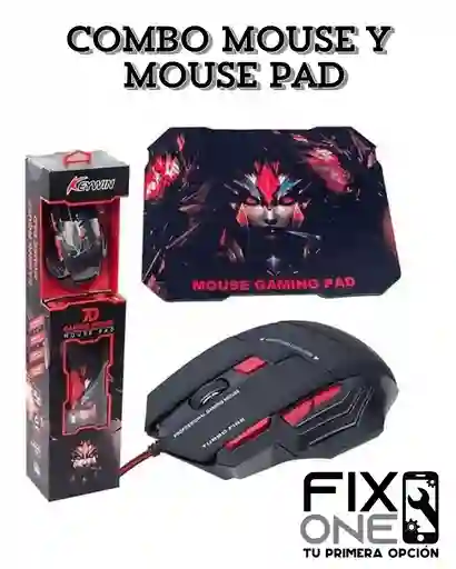 Combo Mouse Y Mouse Pad