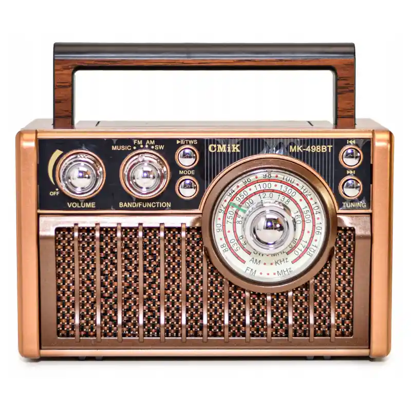 Radio Bluetooth Cmik Mk-498bt 3 Bandas Am/fm/sw