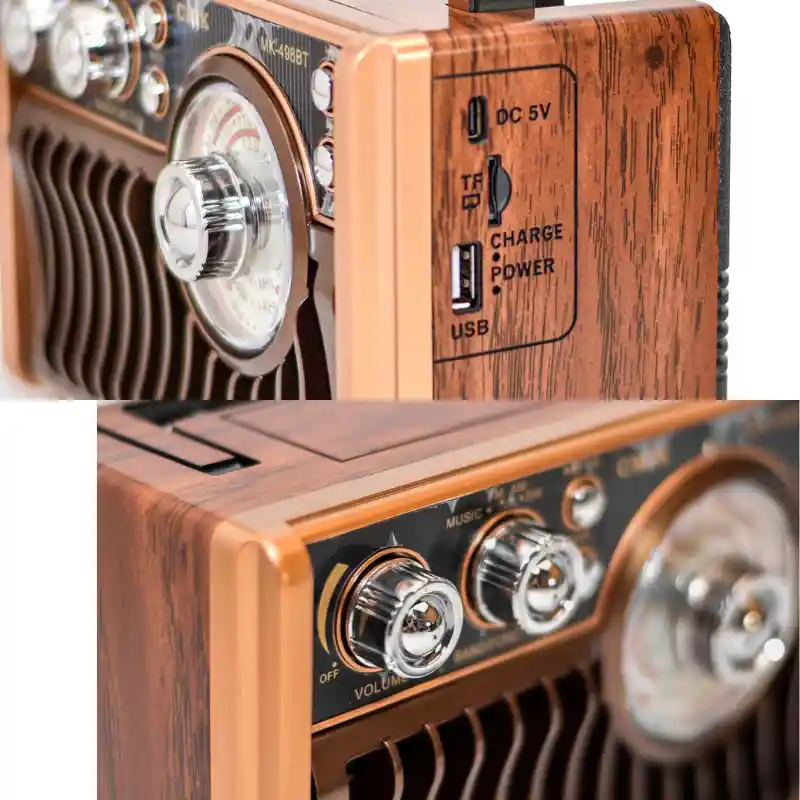 Radio Bluetooth Cmik Mk-498bt 3 Bandas Am/fm/sw