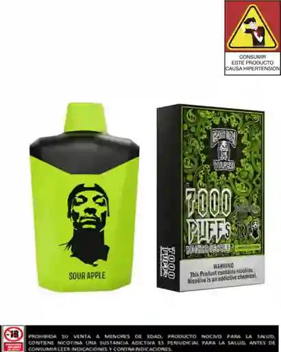 Vape Death Row Sour Apple 7.000 Puffs