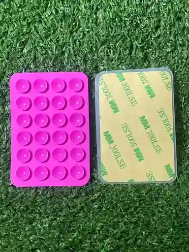 Soporte Silicona Para Celular Ventosas | Octobuddy | Chupas Adhesivas | Adhesivo | Color*