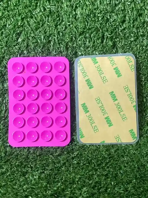Soporte Silicona Para Celular Ventosas | Octobuddy | Chupas Adhesivas | Adhesivo | Color*