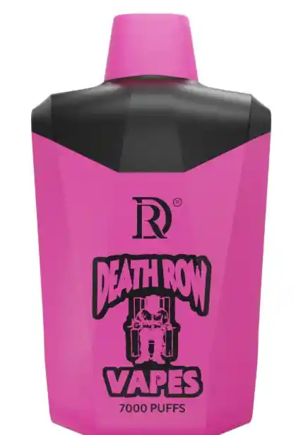 Vapeador Death Row Strawberry Banana 7.000 Puffs