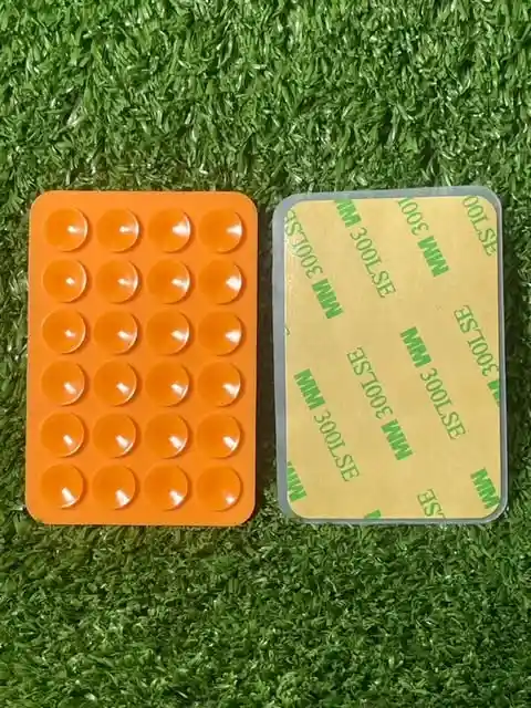 Soporte Silicona Para Celular Ventosas | Octobuddy | Chupas Adhesivas | Adhesivo | Color*