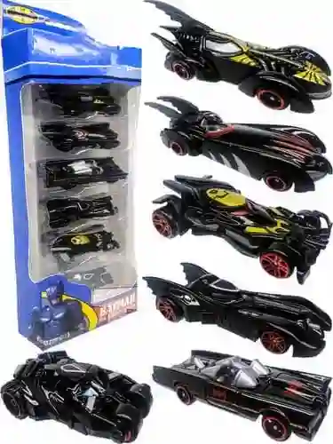 Coleccion Carros Batman X 6 Unds