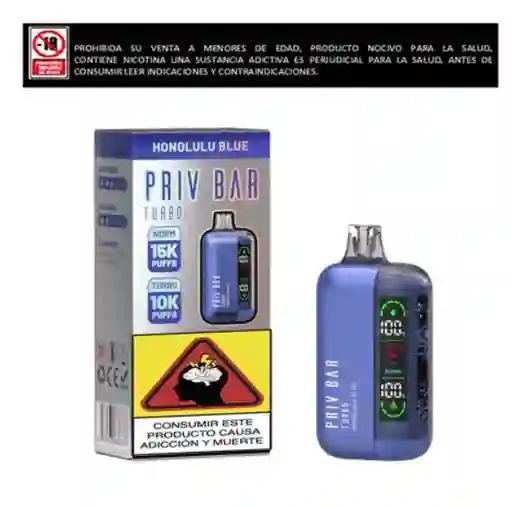 Vapo Priv Bar Honolulu Blue 15.000puffs