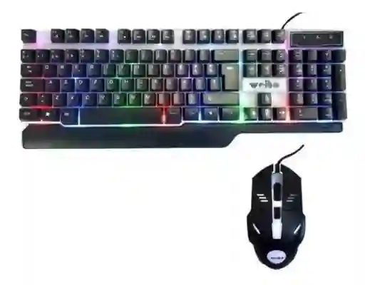 Kit De Teclado Y Mouse Gamer Weibo wb-550