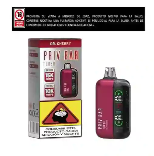 Vape Priv Bar Dr.cherry 15.000 Puffs