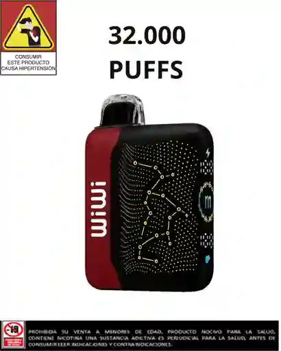 Vapo Wiwi Black Ice 32.000 Puffs
