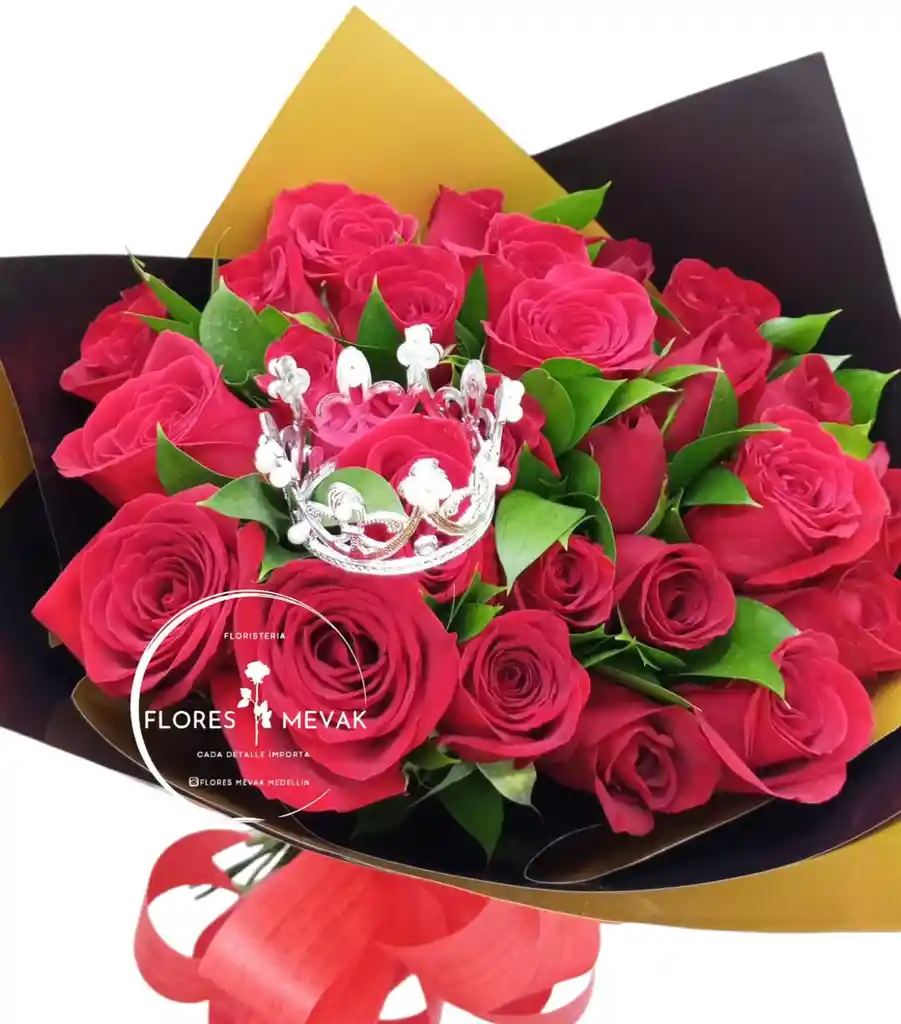 Flores Rosas Rojas Reina Roja-.