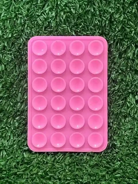 Soporte Silicona Para Celular Ventosas Mediana | Octobuddy | Chupas Adhesivas | Doble Ventosa | Color*