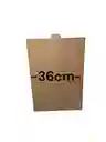Caja De Carton Microcorrugado 26x4x37cm Plegable