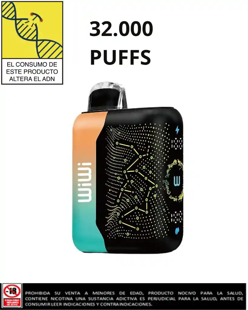 Vapo Wiwi Paradise Kiss 32.000 Puffs
