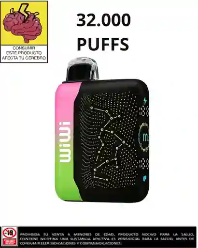 Vapo Wiwi Peach Mint 32.000 Puffs