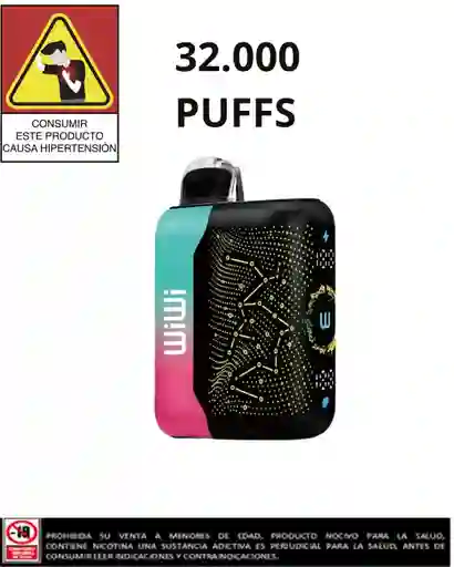 Vapo Wiwi Strawberry Watermelon 32.000 Puffs