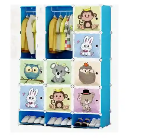 Armario Para Niños (12) Cubos Con Zapateros