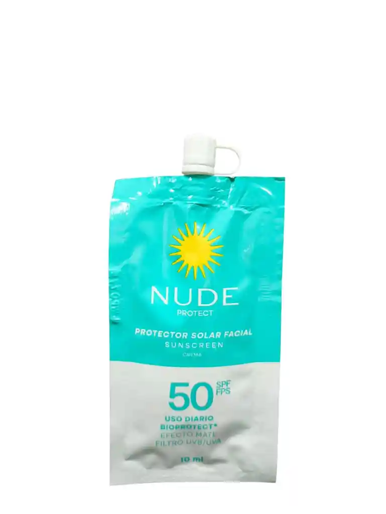 Nude Protector Solar Facial 50 Spf/fps 10 Ml