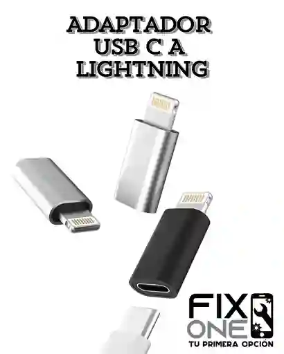 Adaptador Usb C A Lightning