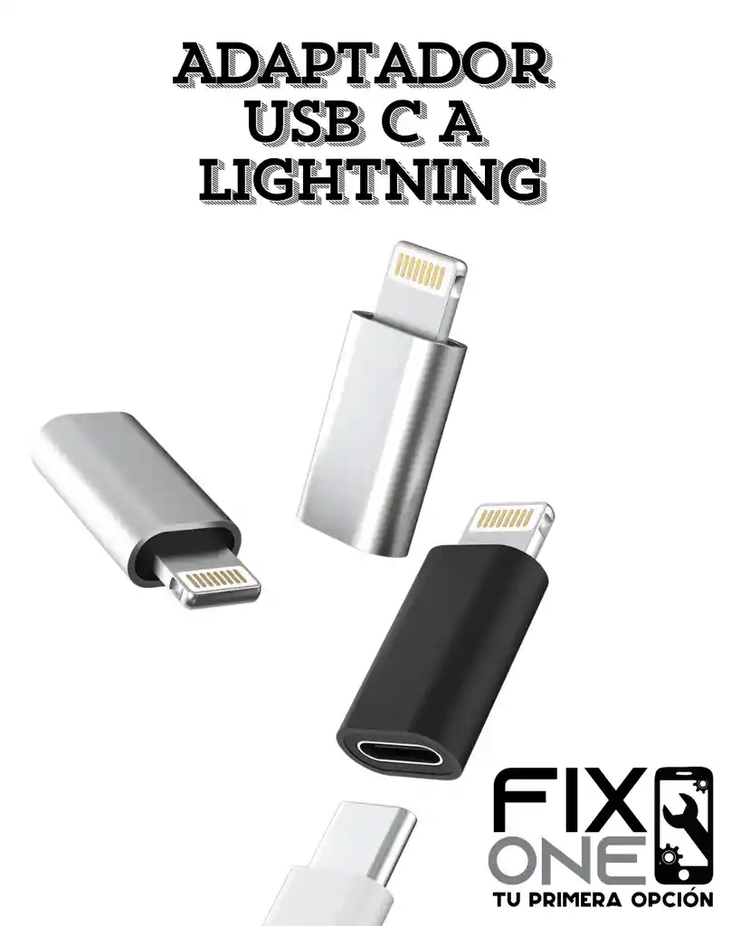 Adaptador Usb C A Lightning