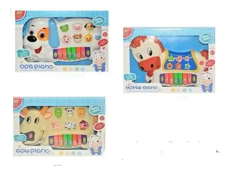 Piano Musical Bebe Animales Educativo