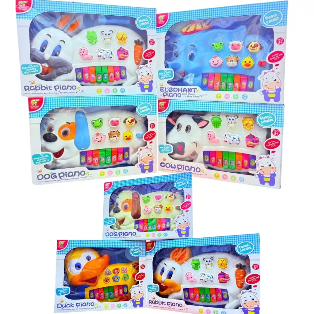 Piano Musical Bebe Animales Educativo