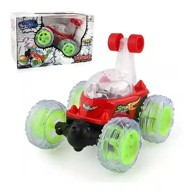 Carro Loco 360 Proyector Sonido Luces Con Control