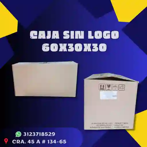 Caja Sin Logpo 60x30x30