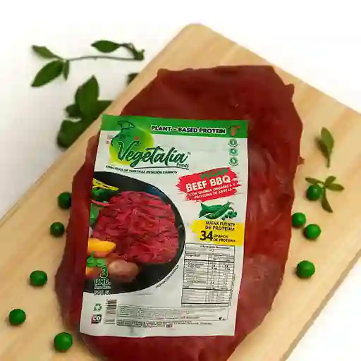 Beef Bbq - 3 Unidades - Producto Vegano