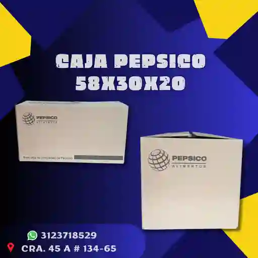 Caja Pepsico - 58x30x20