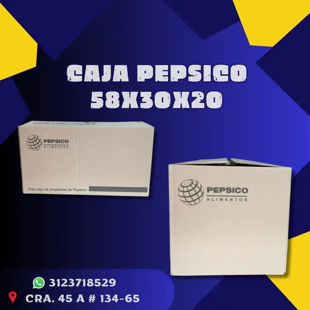 Caja Pepsico - 58x30x20