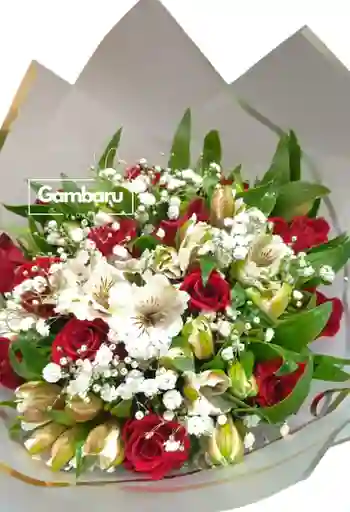 Flores Surtidas Hermoso Jardin-.