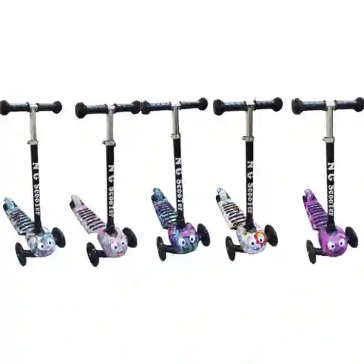 Patineta Scooter Diseño Gusano