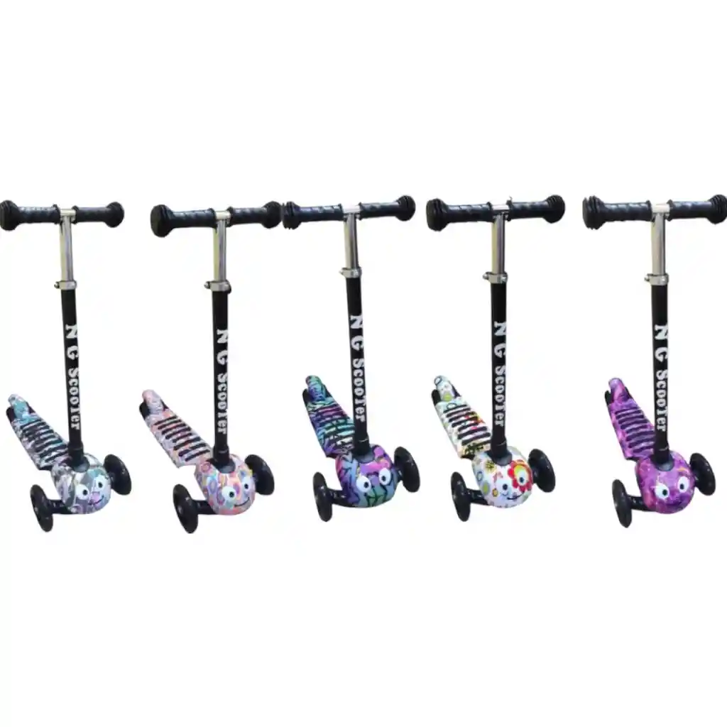 Patineta Scooter Diseño Gusano