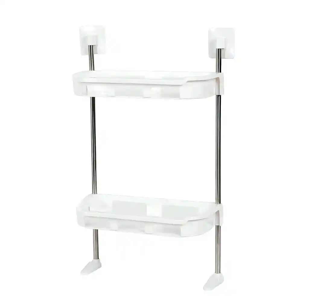 Organizador De Baño Estantería Mueble Dos Niveles Ahorrador