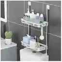 Organizador De Baño Estantería Mueble Dos Niveles Ahorrador