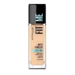 Base Líquida Maybelline Fit Me Matte + Poreless Tono 120