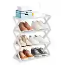 Organizadores De Zapatos Premium Moderno 4 Estantes 8 Pares