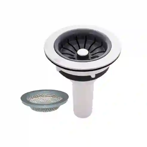 Canastilla 4" Plástica Con Filtro De Malla