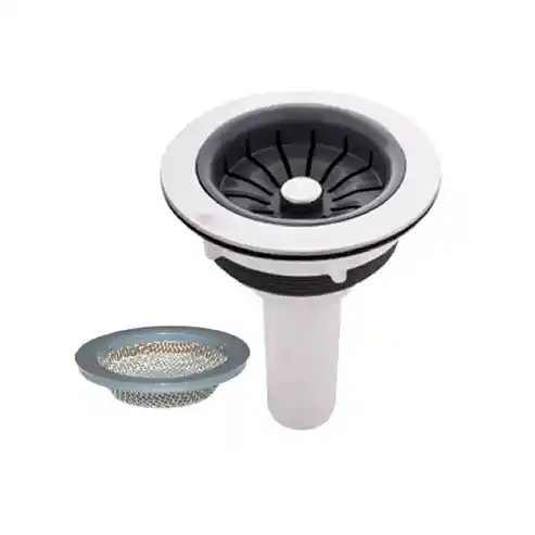 Canastilla 4" Plástica Con Filtro De Malla